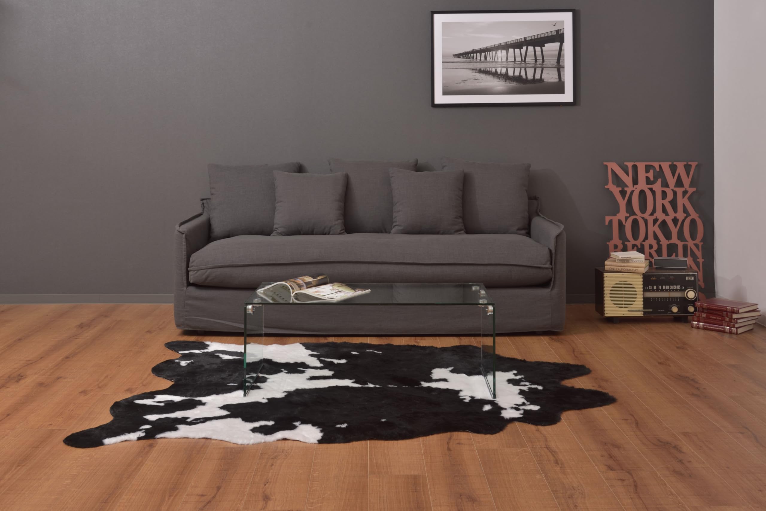 Amazon｜AZUMAYA ガラステーブル PT-26｜座卓・ちゃぶ台 オンライン通販